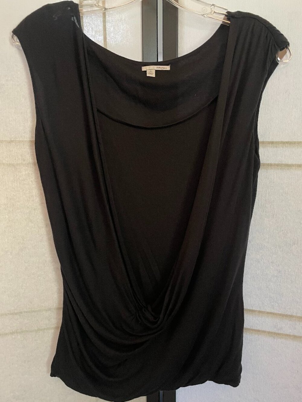 Halogen Front Wrap Modal Short Sleeve Top